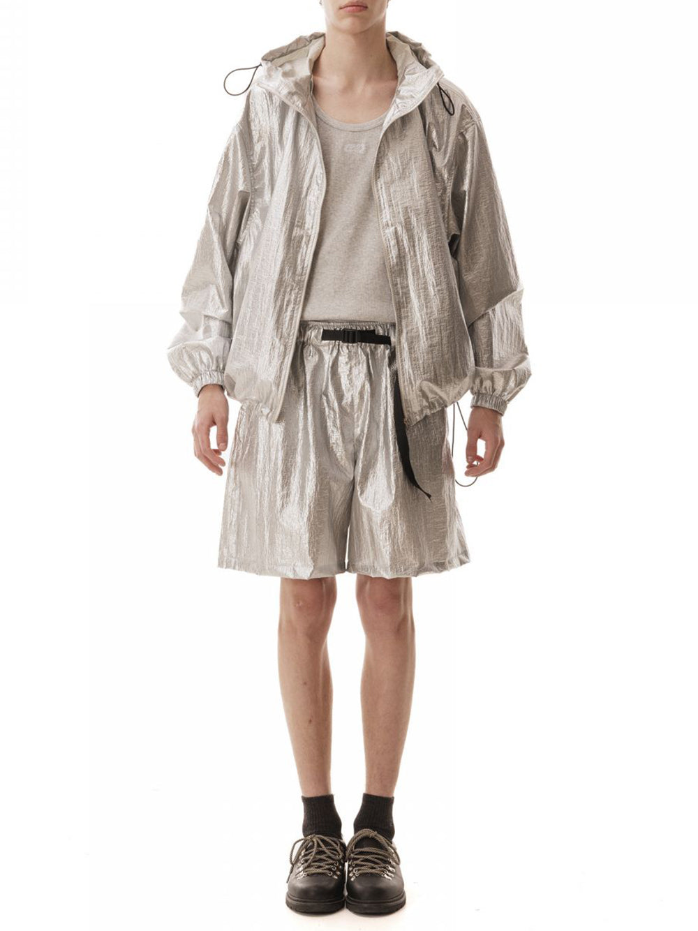 LC23-SILVER SHORTS-