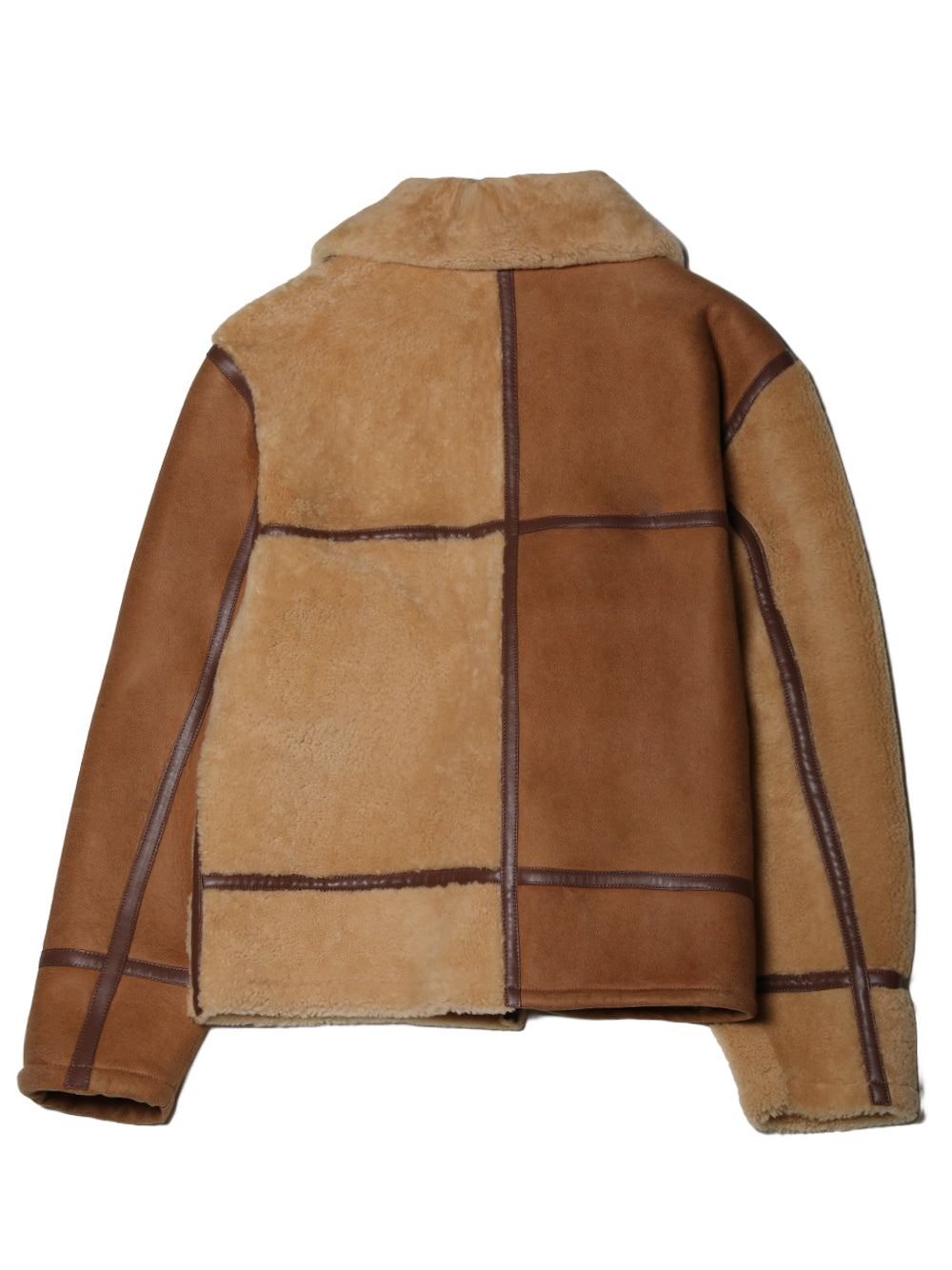 LC23-Two Sided Shearling Jacket-