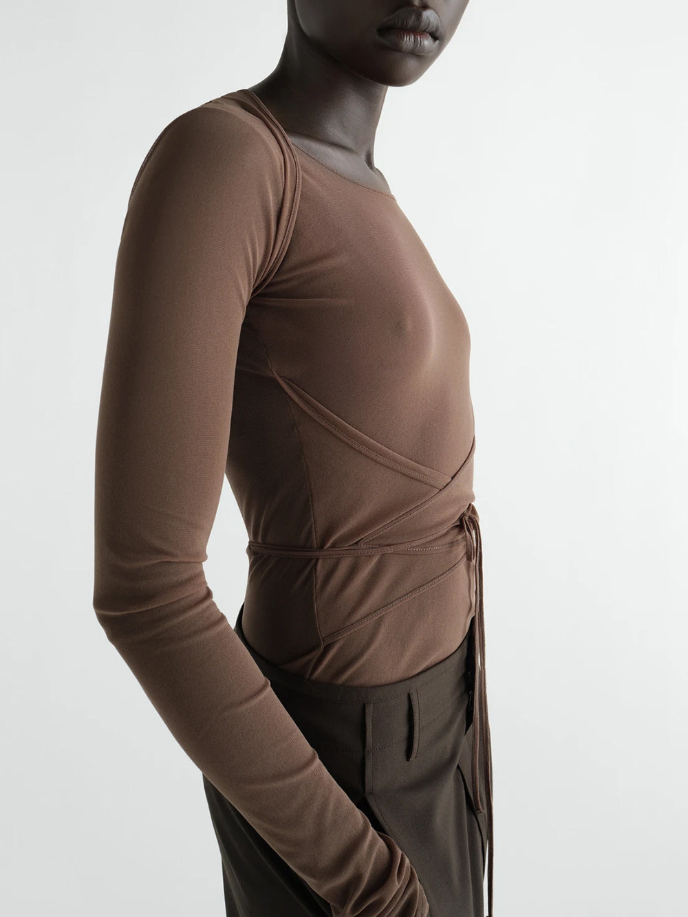 LEMAIRE-BALLERINA KNOTTED TOP-