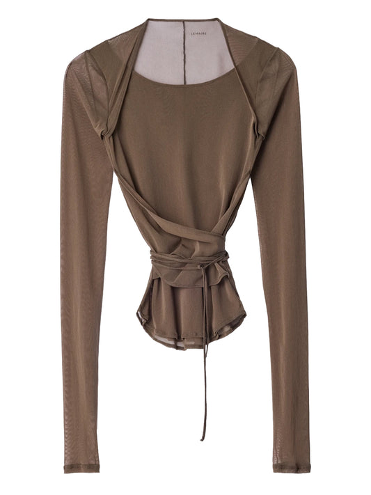 LEMAIRE-BALLERINA KNOTTED TOP-