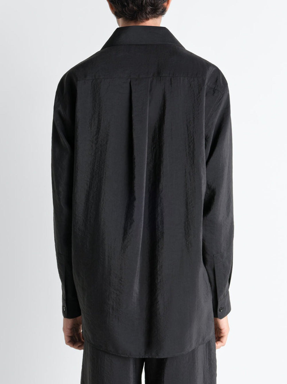 LEMAIRE-CONVERTIBLE COLLAR SHIRT-
