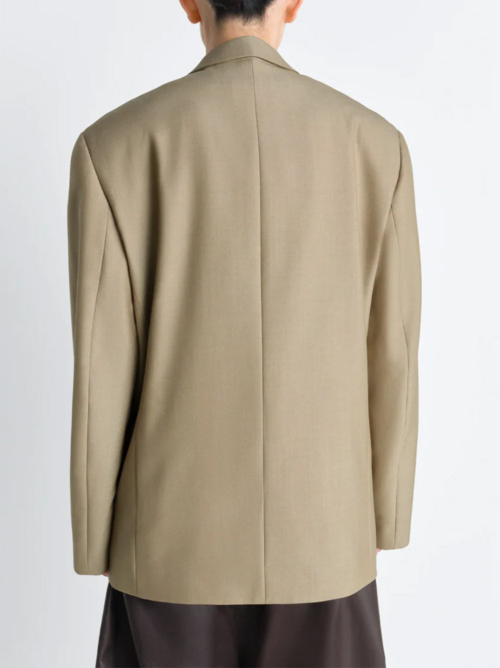 LEMAIRE-DOUBLE BREASTED TAILORED JACKET-