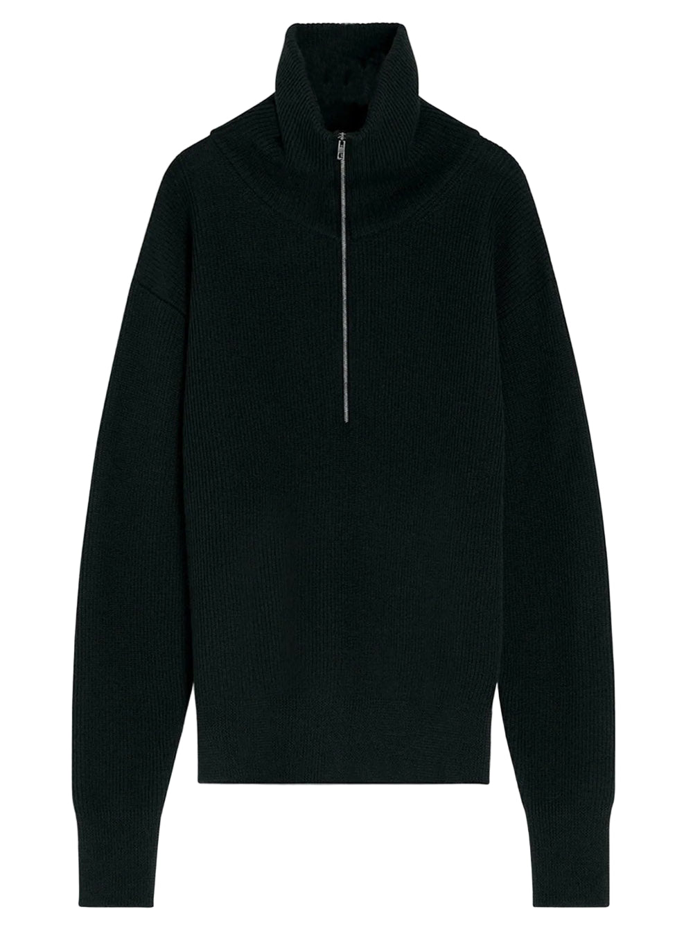LEMAIRE-HALF ZIP SWEATER-