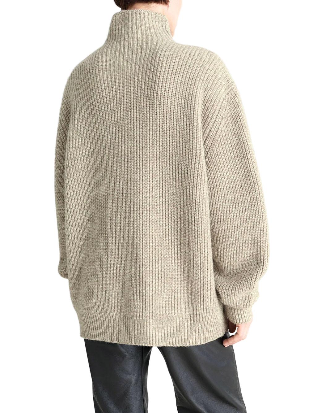 LEMAIRE-HIGH NECK SWEATER-