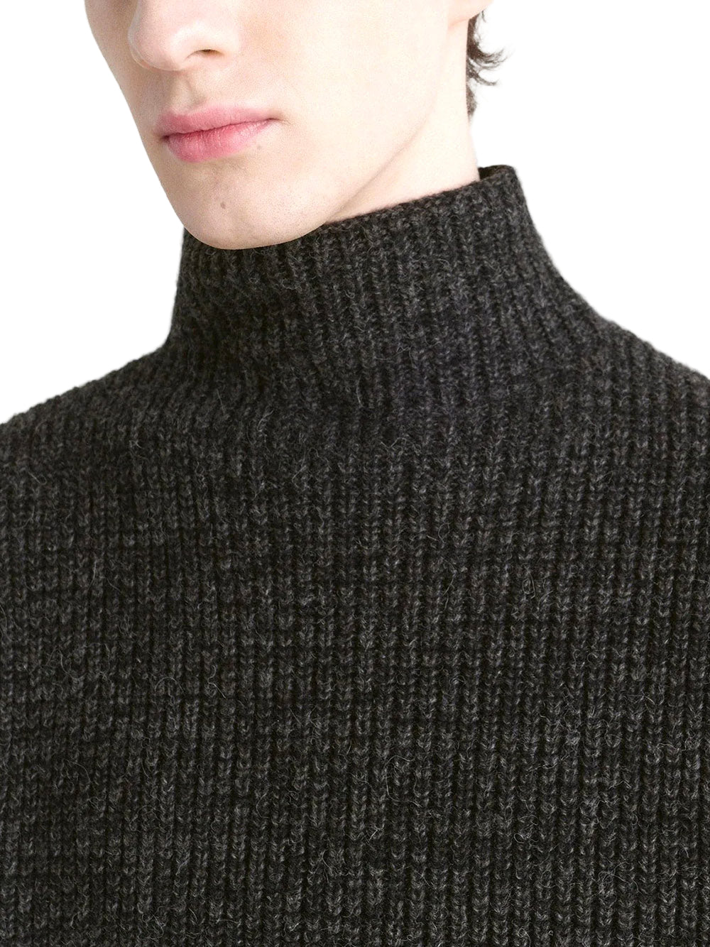 LEMAIRE-HIGH NECK SWEATER-