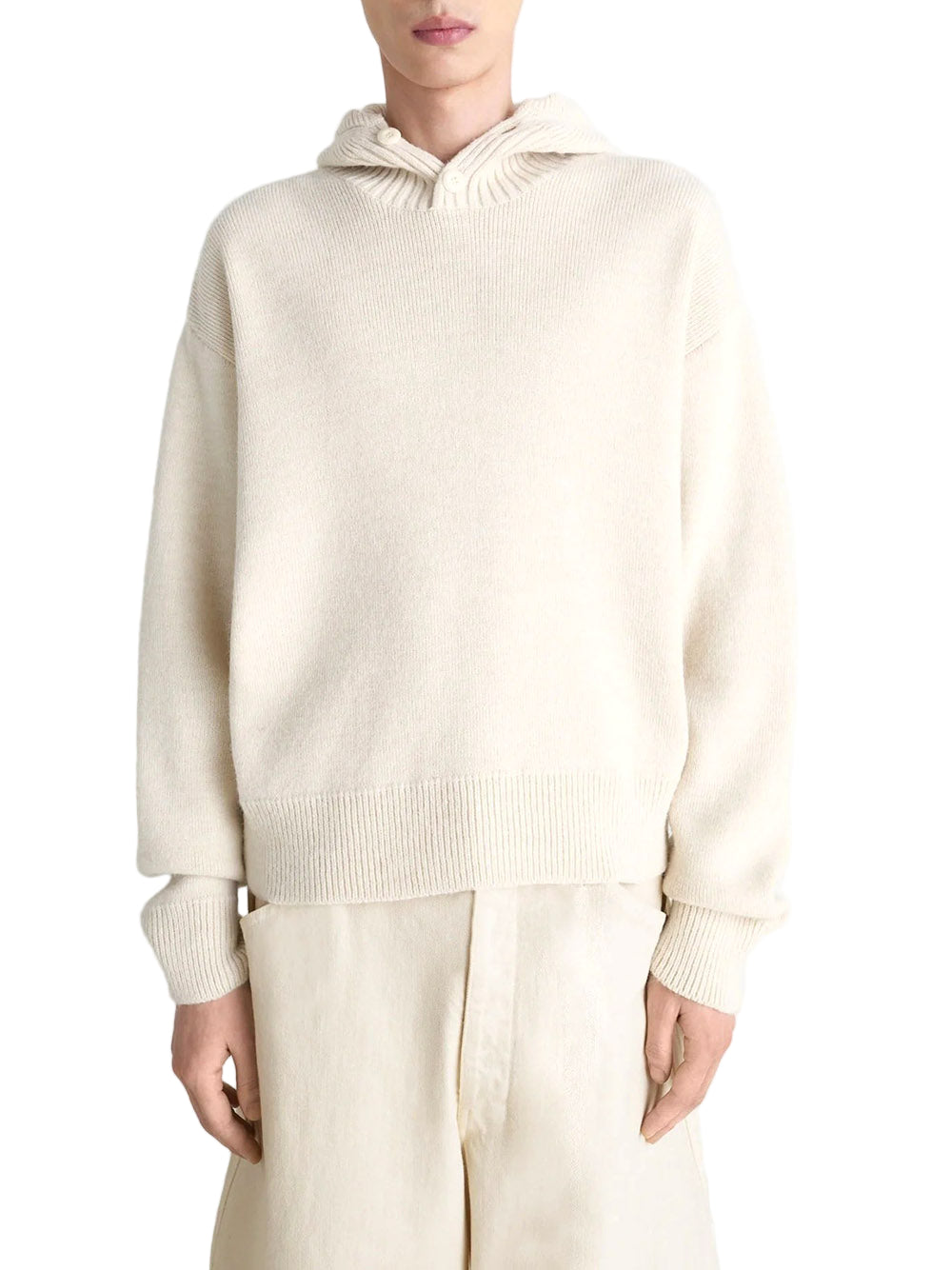 LEMAIRE-HOODED SWEATER-