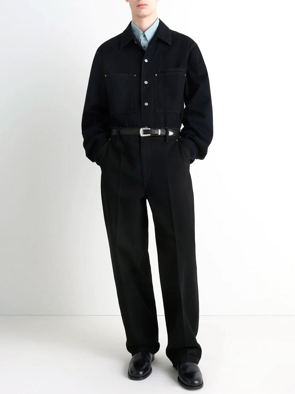 LEMAIRE-MAXI BARREL WORKWEAR PANTS-