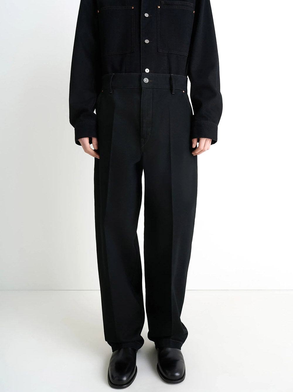 LEMAIRE-MAXI BARREL WORKWEAR PANTS-