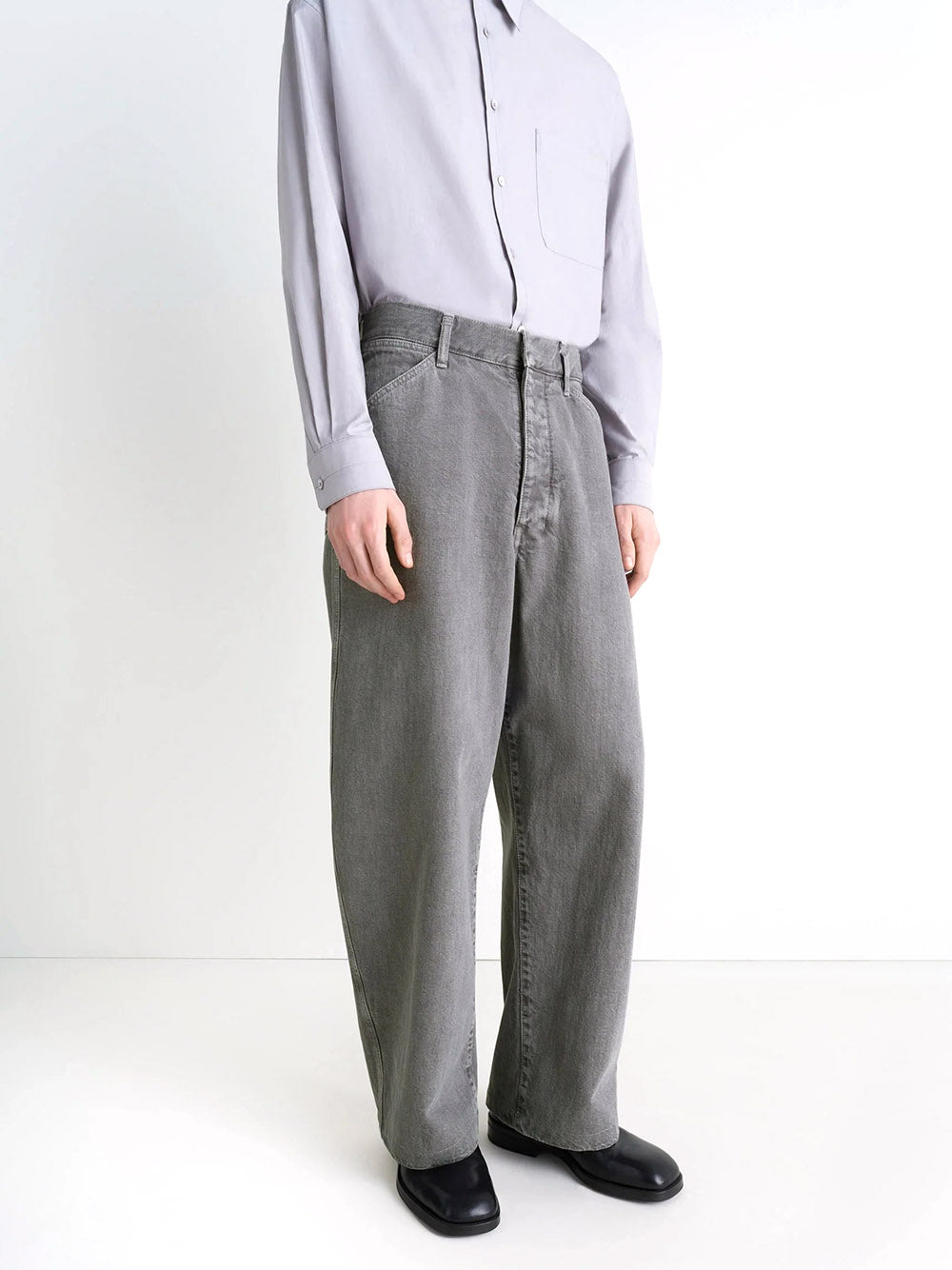 LEMAIRE-MAXI WORKWEAR PANTS-PA1244 LD1062 PU828 – Dope