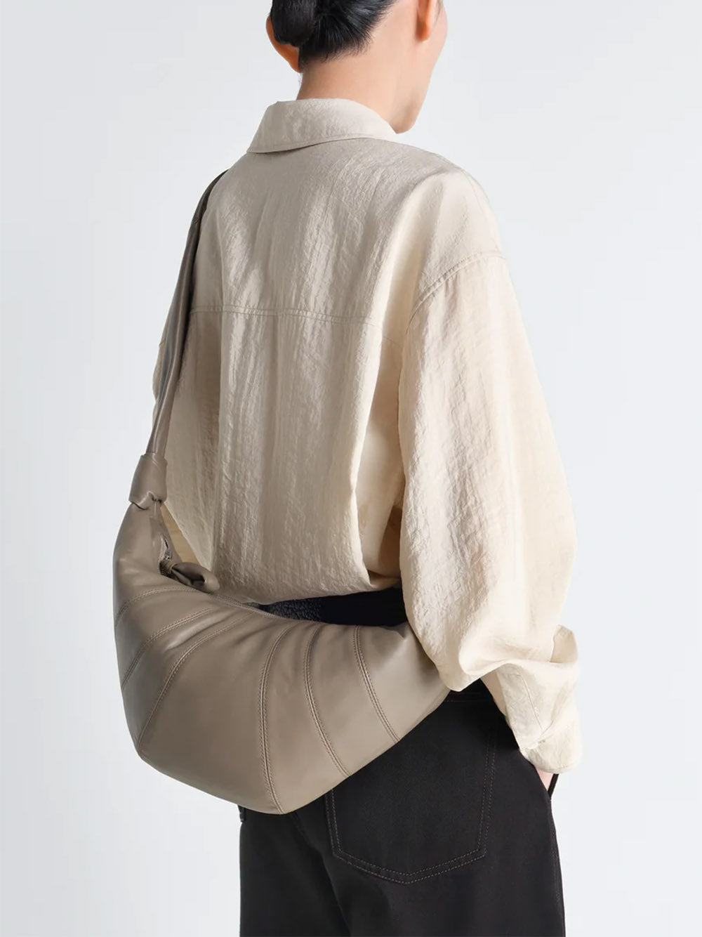 LEMAIRE-MEDIUM CROISSANT BAG-