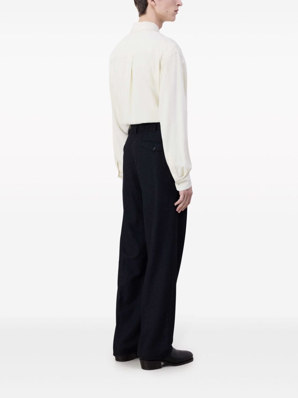 LEMAIRE-PLEATED PANTS-