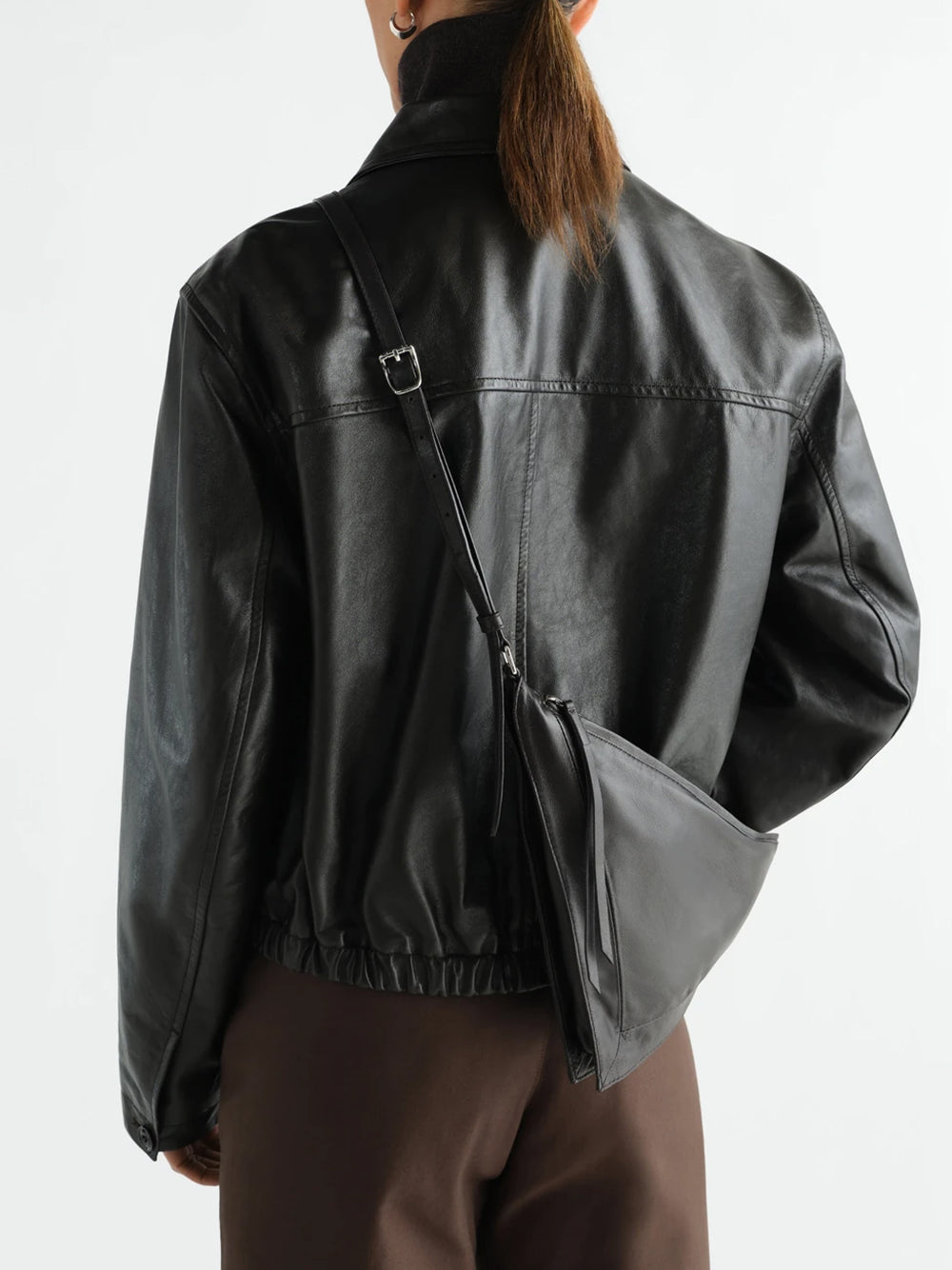 LEMAIRE-POCKET SCARF BAG-