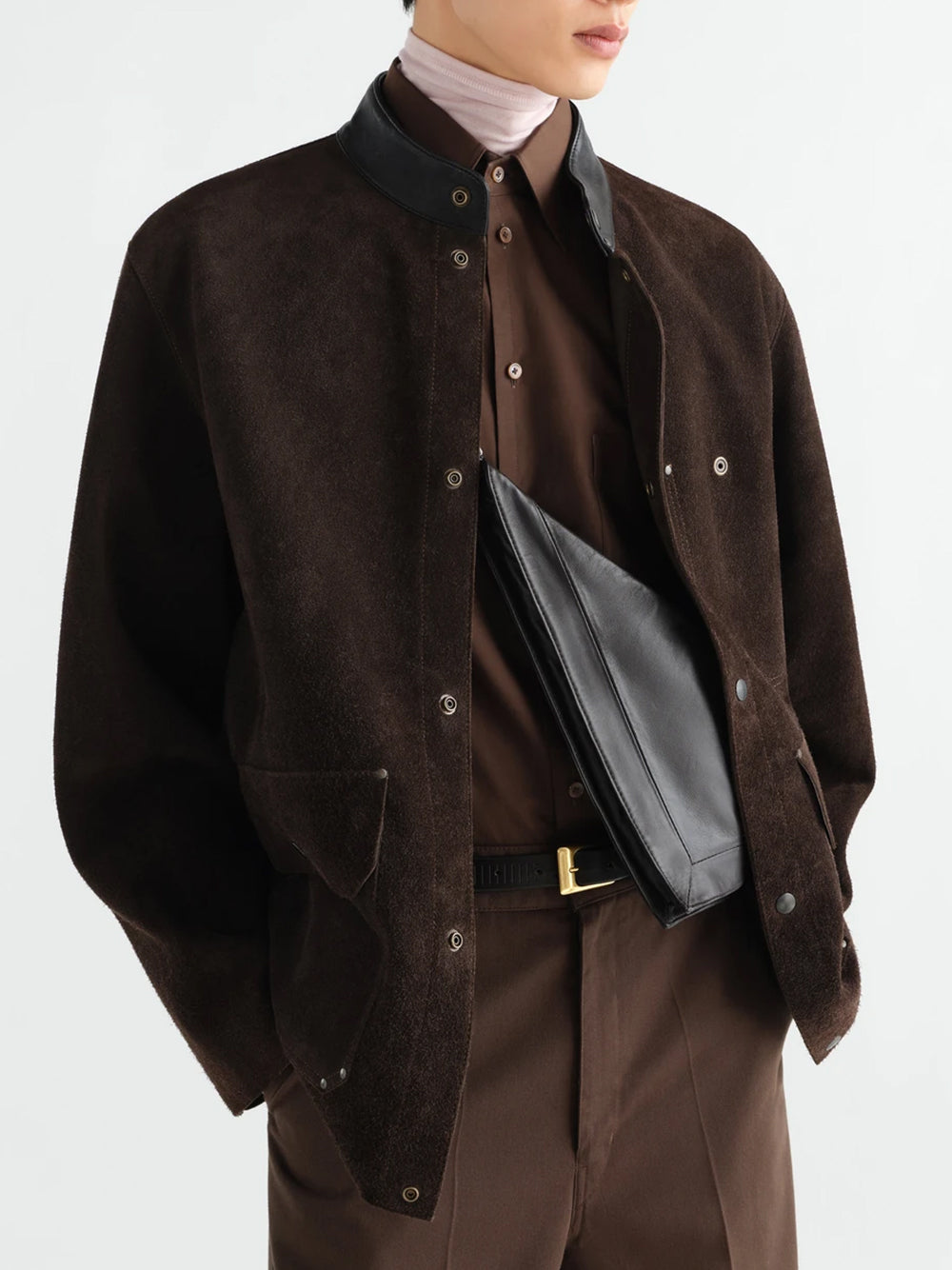 LEMAIRE-POCKET SCARF BAG-