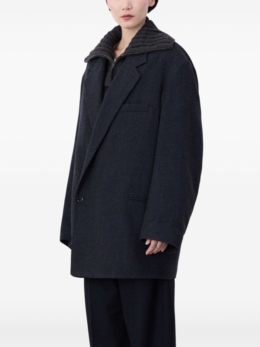 LEMAIRE-SHORT MAXI DB COAT-