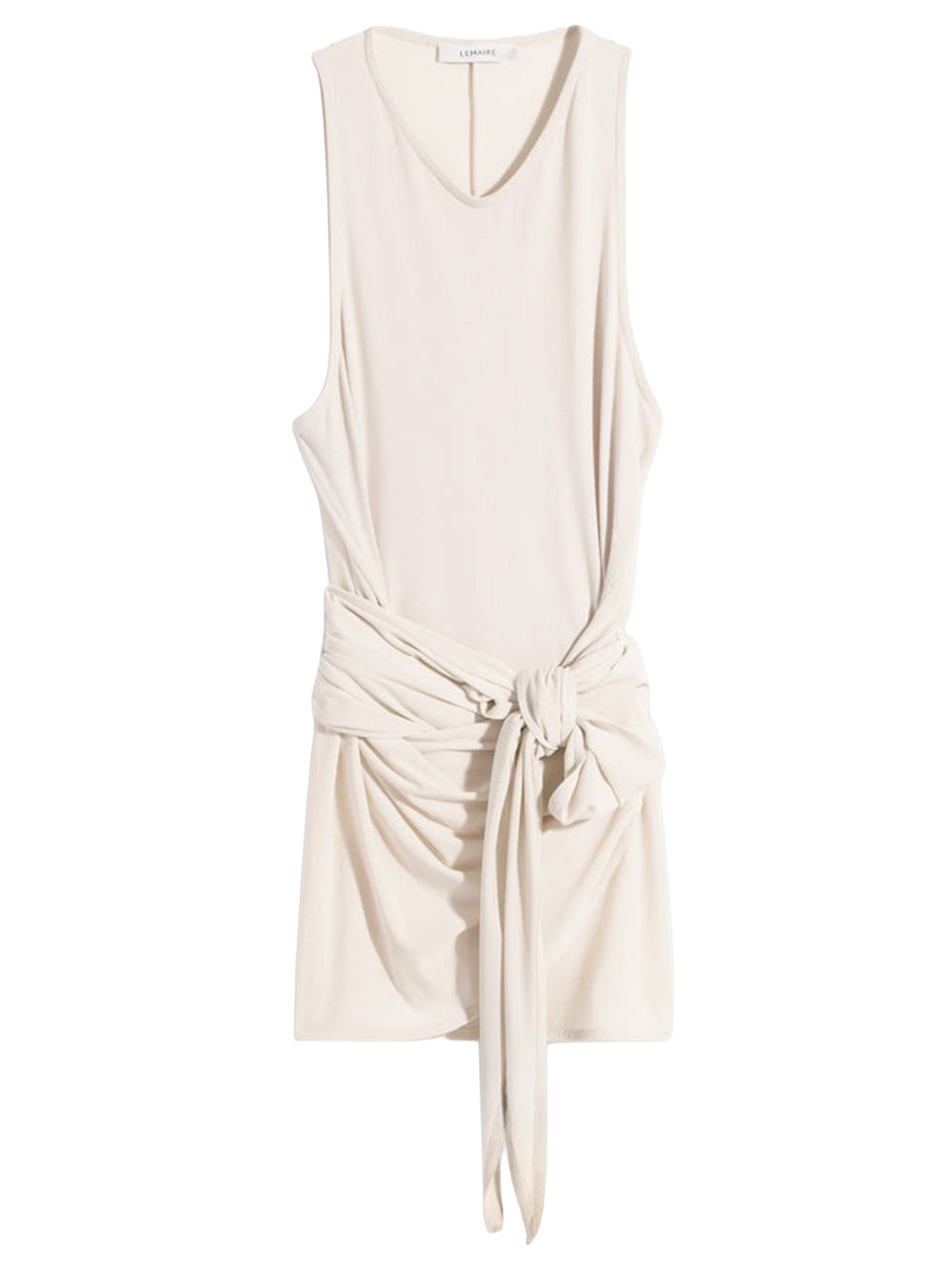 LEMAIRE-SLEEVELESS WRAP TOP-