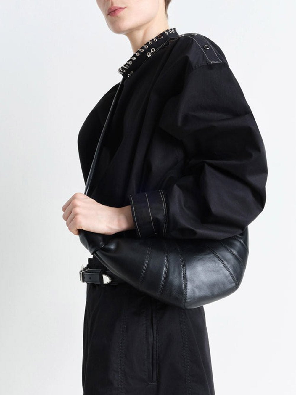 LEMAIRE-SMALL CROISSANT BAG-