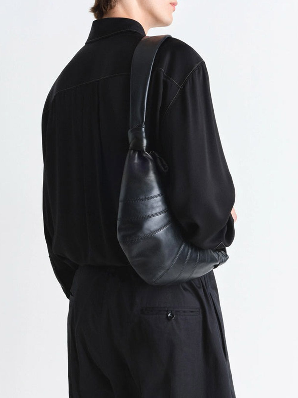 LEMAIRE-SMALL CROISSANT BAG-