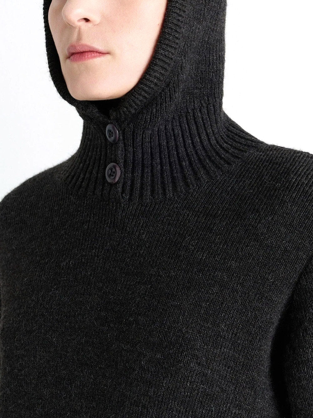 LEMAIRE-SWEATER WITH HOOD-