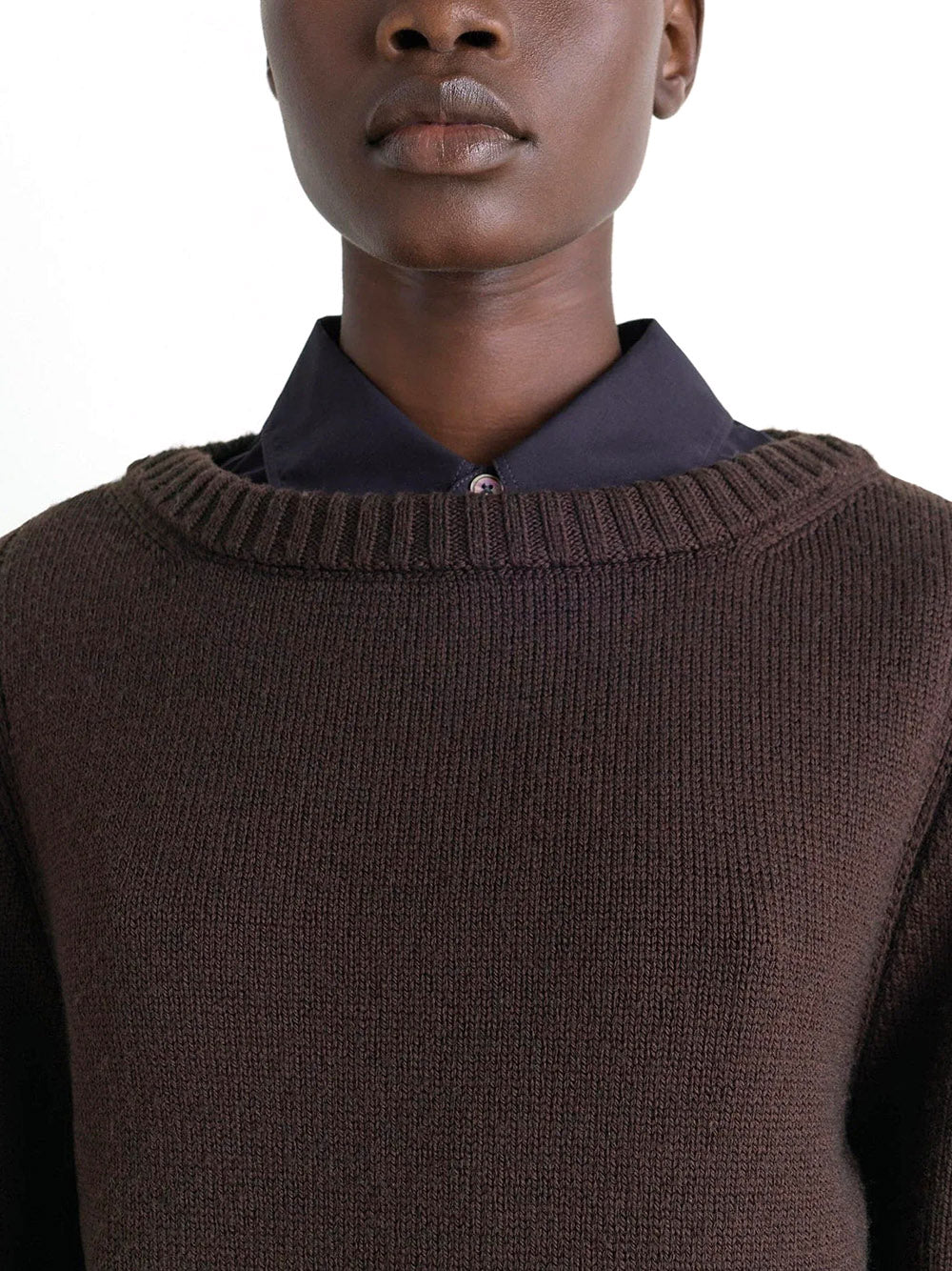 LEMAIRE-SWEATER WITH SLITS-