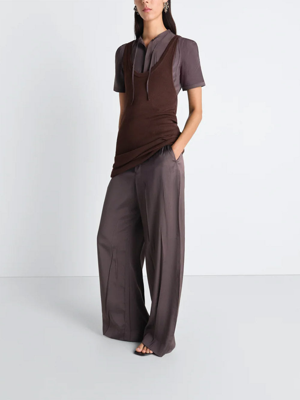 LEMAIRE-TANK TOP MINI DRESS-