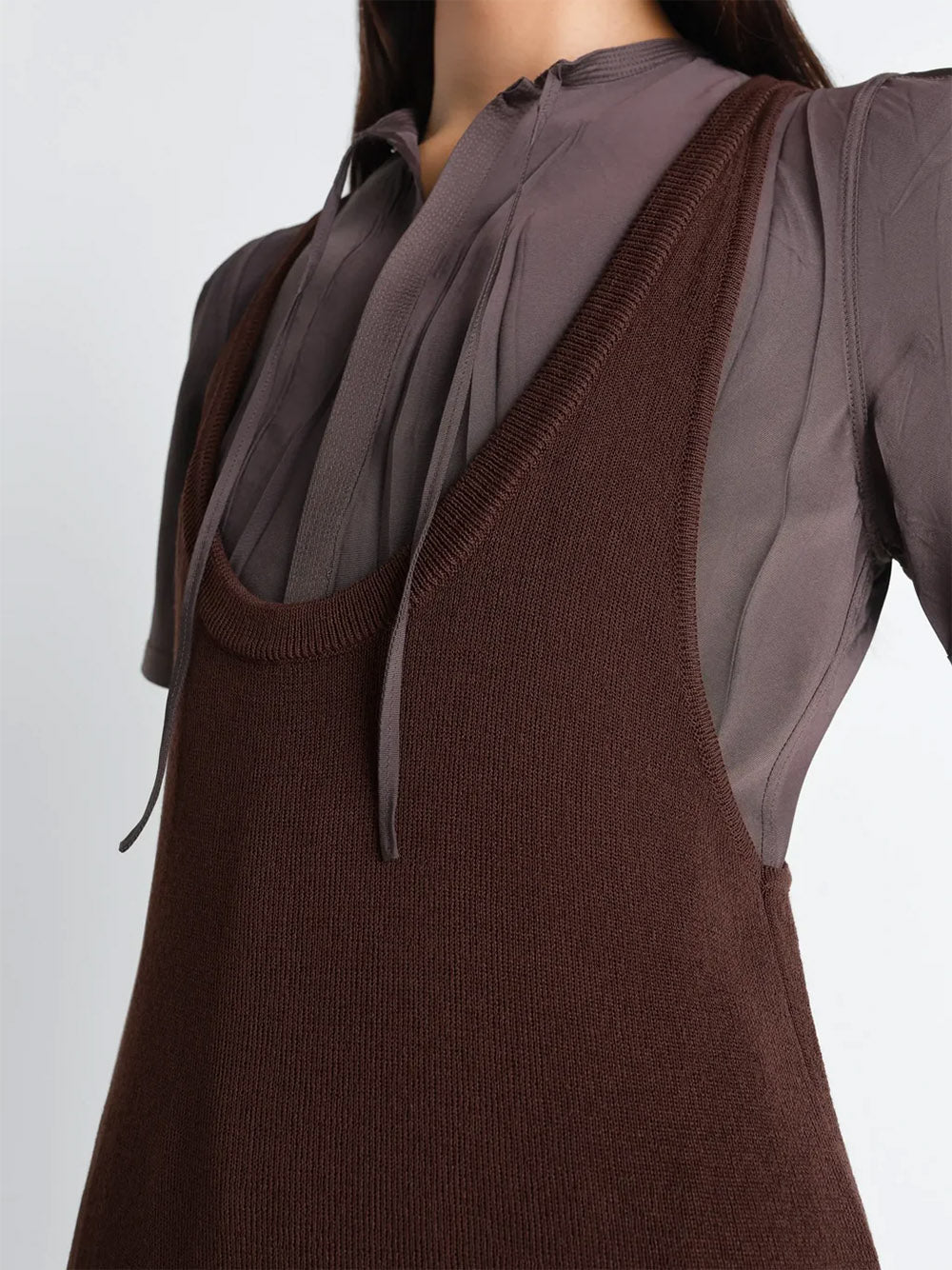 LEMAIRE-TANK TOP MINI DRESS-