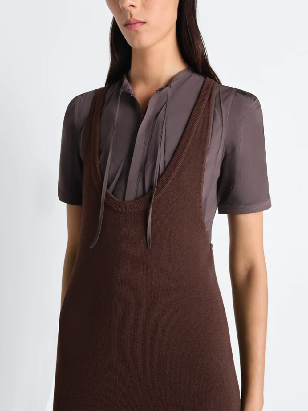 LEMAIRE-TANK TOP MINI DRESS-