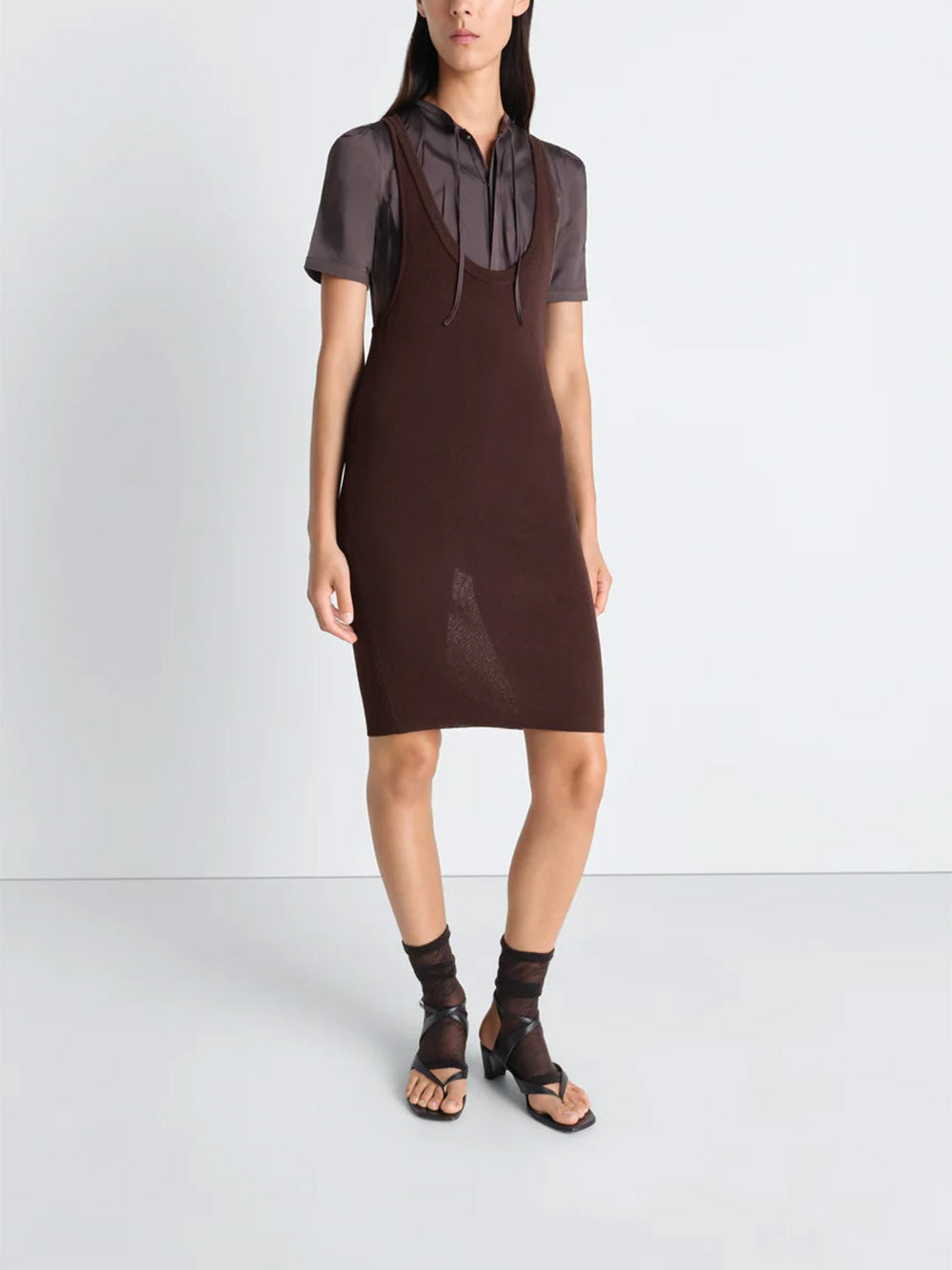 LEMAIRE-TANK TOP MINI DRESS-