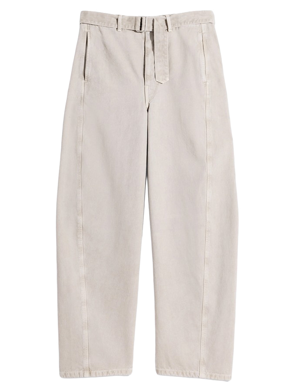 LEMAIRE-TWISTED BELTED PANTS-
