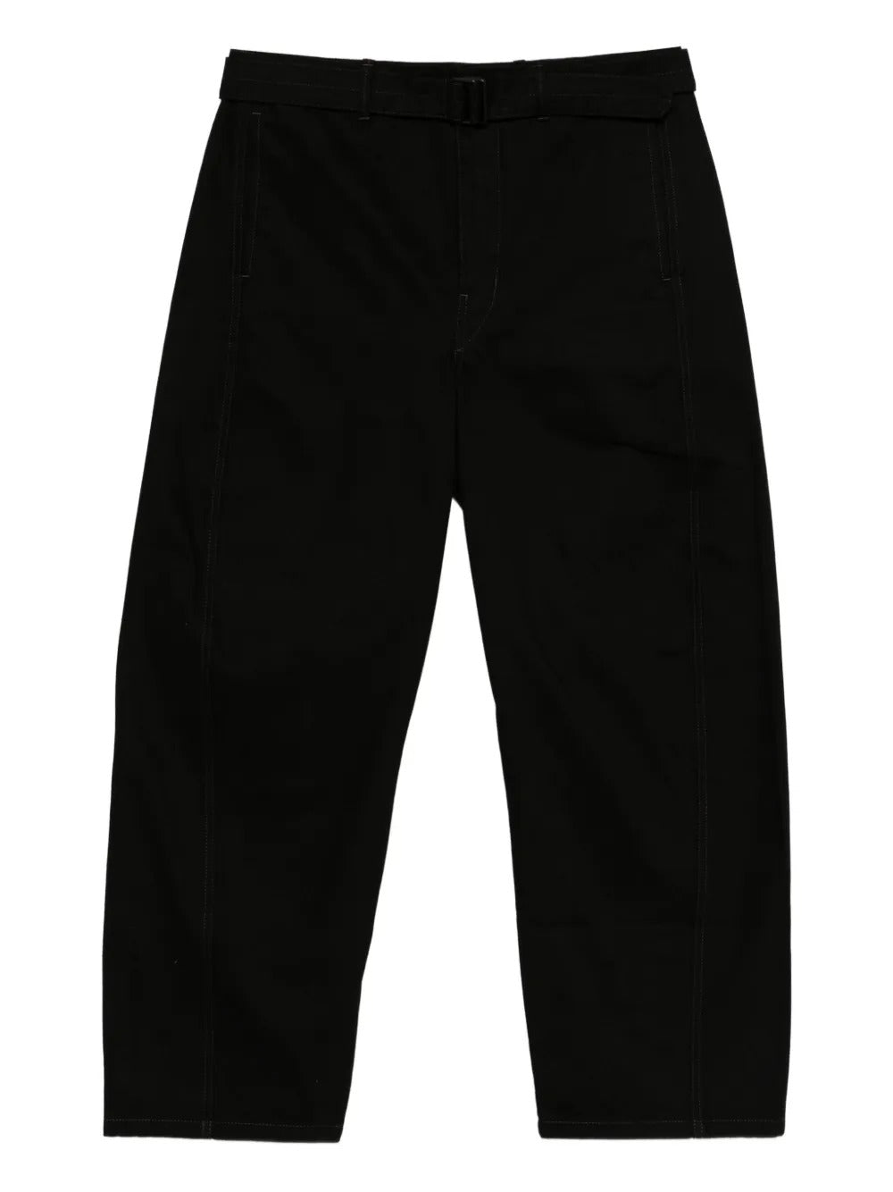 LEMAIRE-TWISTED BELTED PANTS-