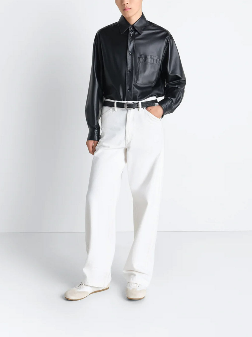 LEMAIRE-WIDE PANTS-