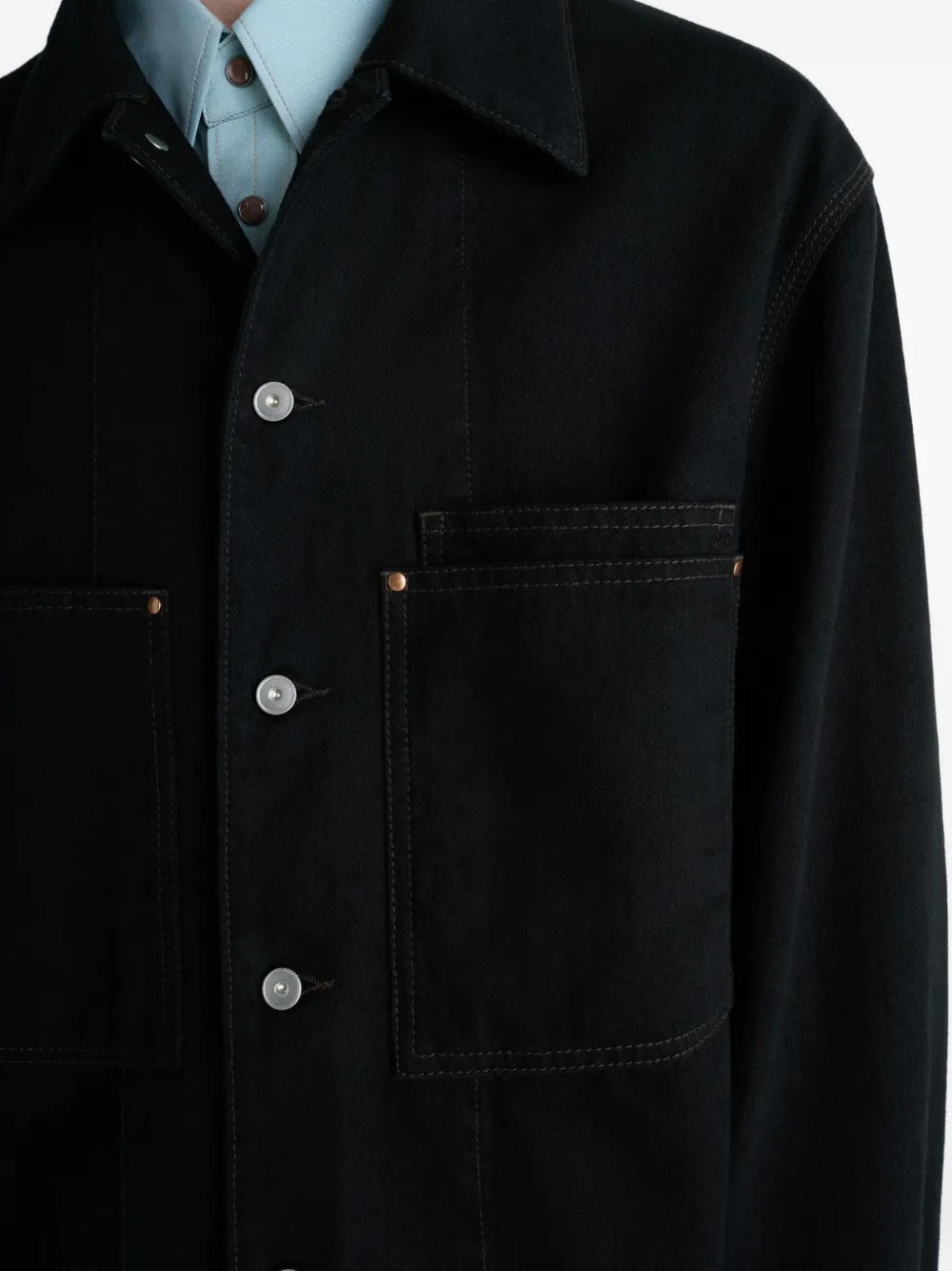 LEMAIRE-WORKWEAR OVERSHIRT-OV1024 LD1064 BK999 – Dope