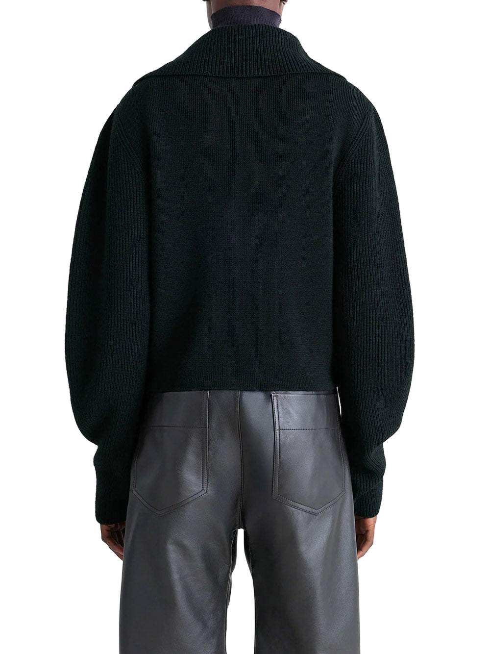 LEMAIRE-ZIPPED SWEATER-