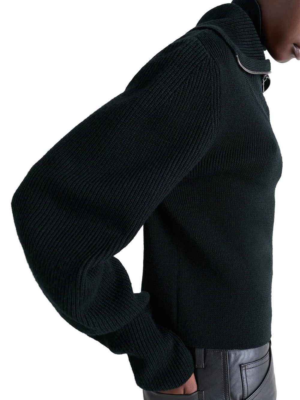 LEMAIRE-ZIPPED SWEATER-