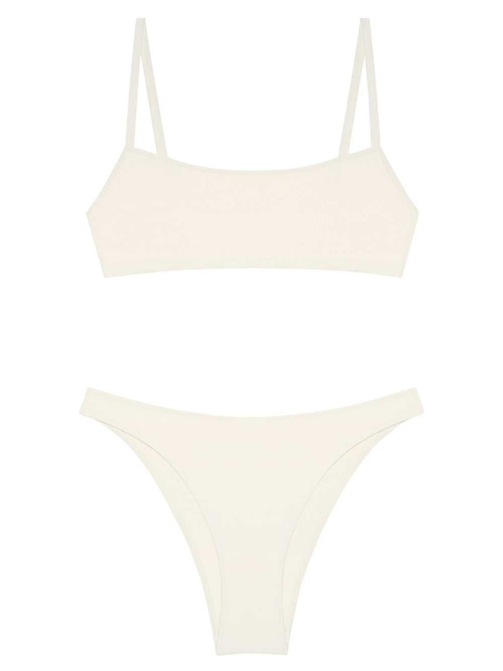 LIDO-BIKINI / STRAIGHT NECKLINE TOP / LOW WAIST BOTTOM-