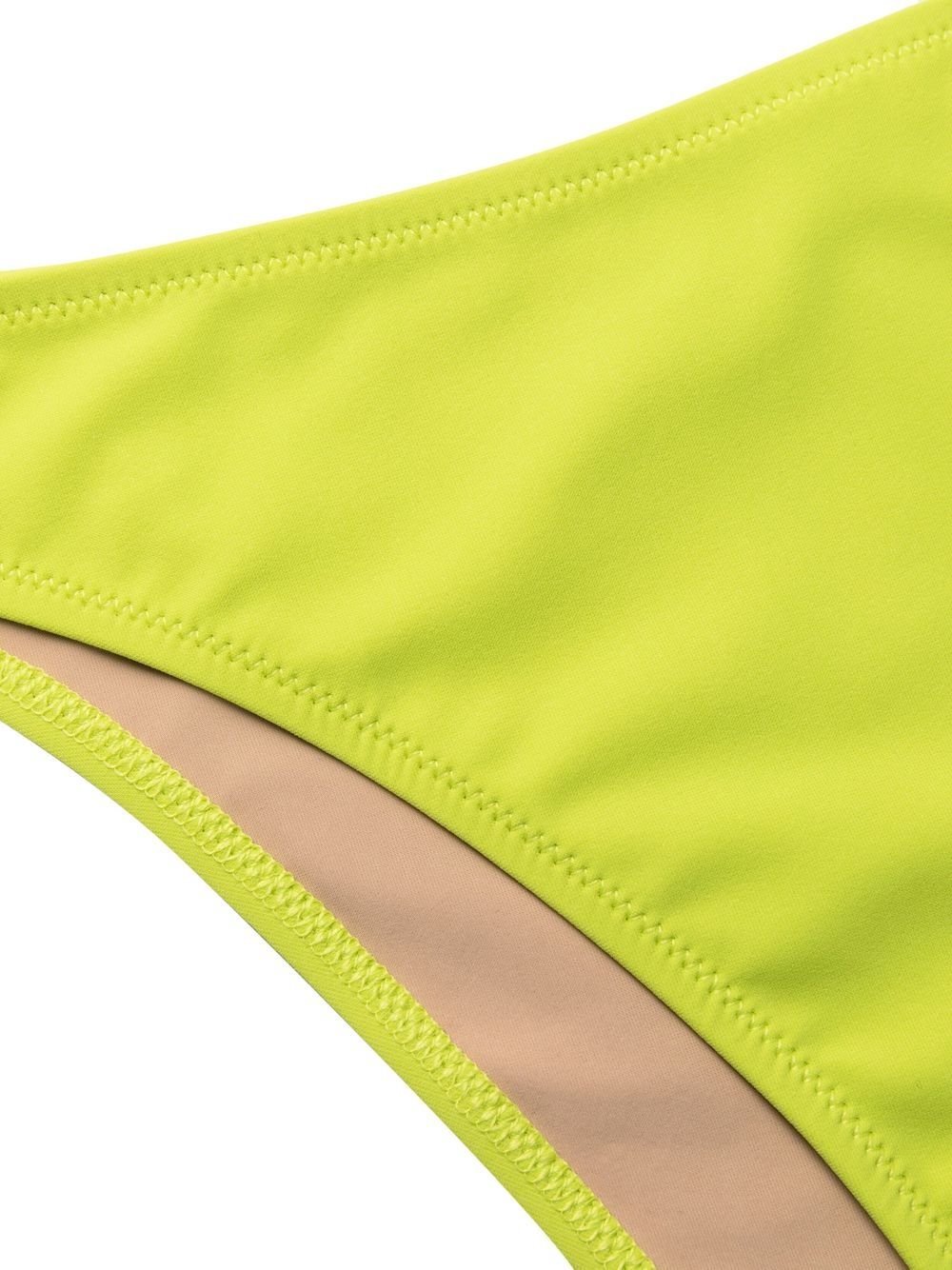 LIDO-LOW WAISTED BIKINI WITH STRAIGHT NECKLINE TOP-UNDICI LOW WAIST LIME