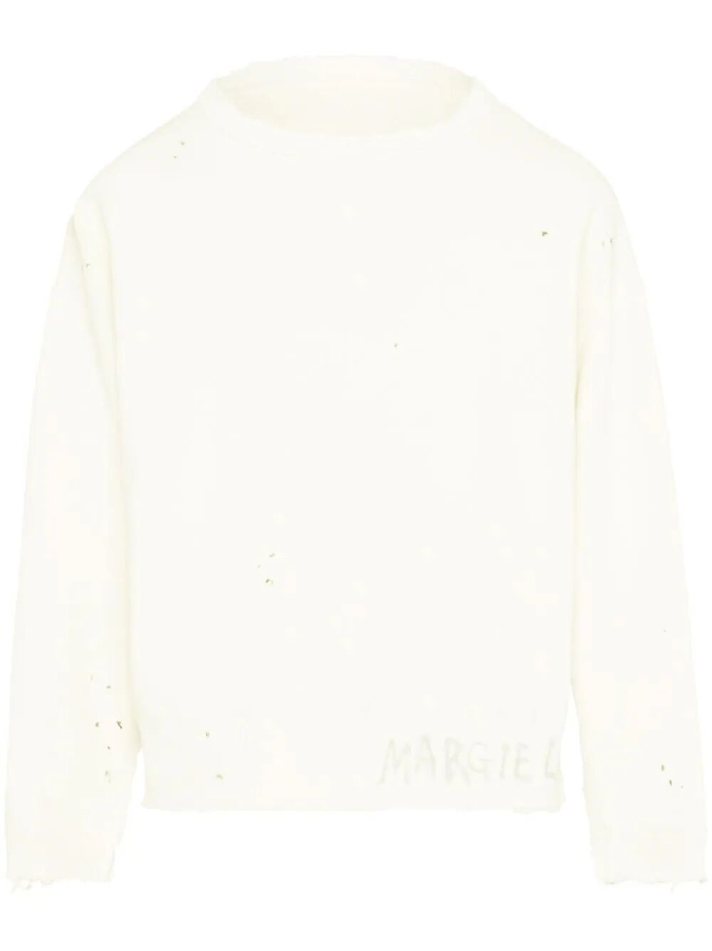 MAISON MARGIELA-BOAT NECK SWEATSHIRT-S50GU0214S25570 102