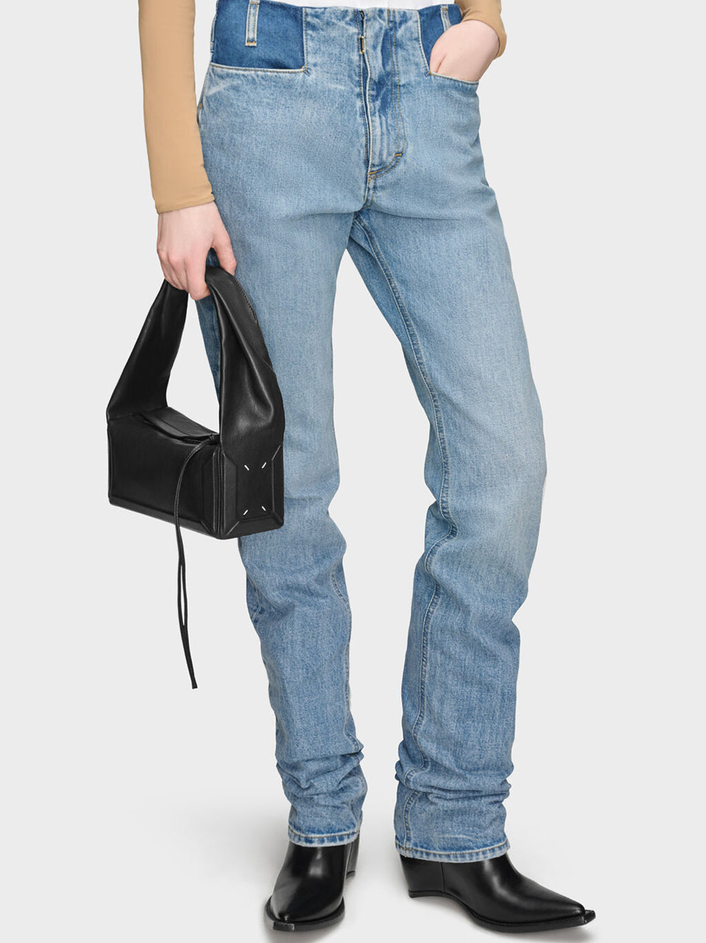 MAISON MARGIELA-BOX BAG EAST WEST SMALL-