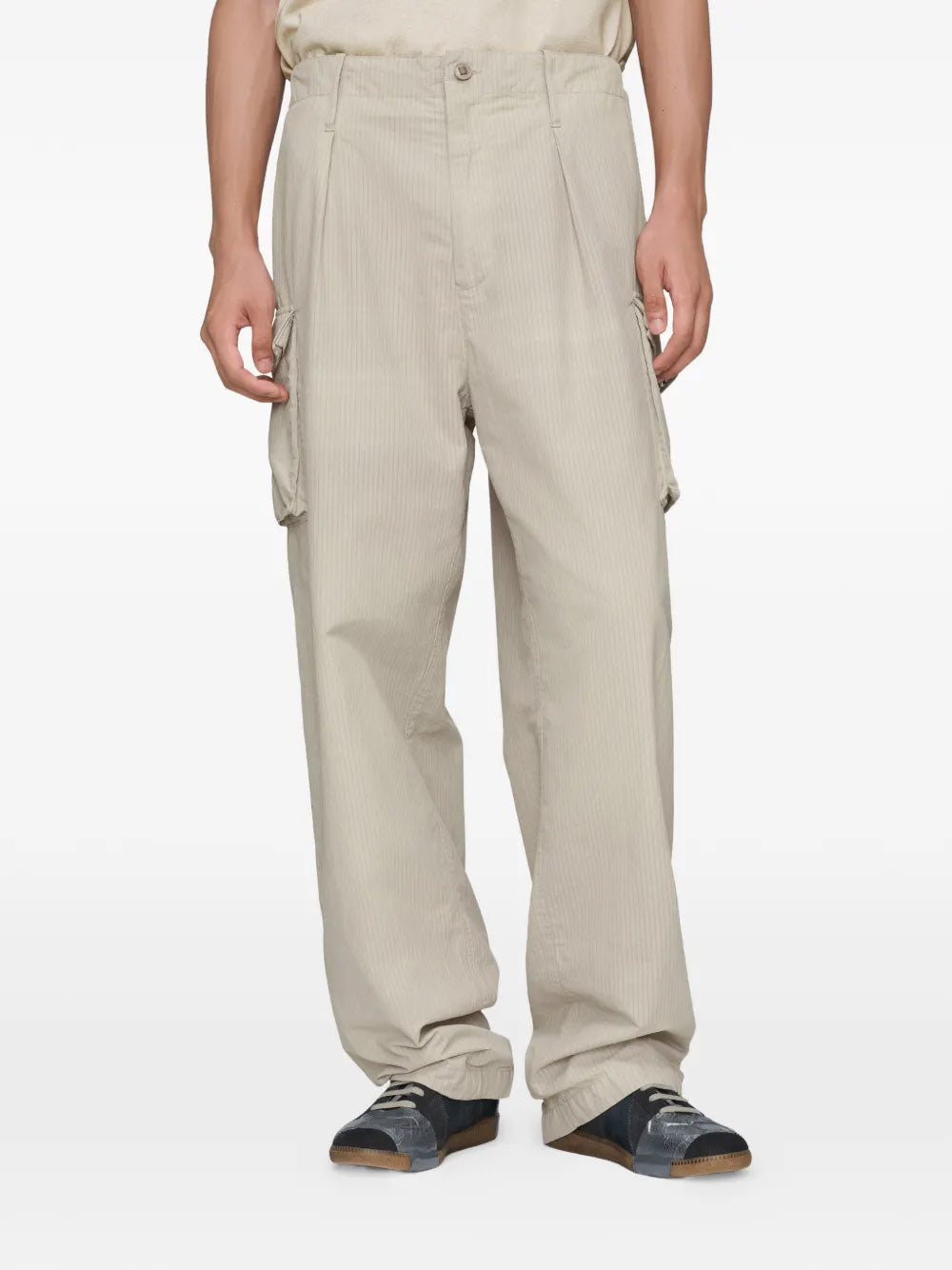 MAISON MARGIELA-cargo pocket trousers-