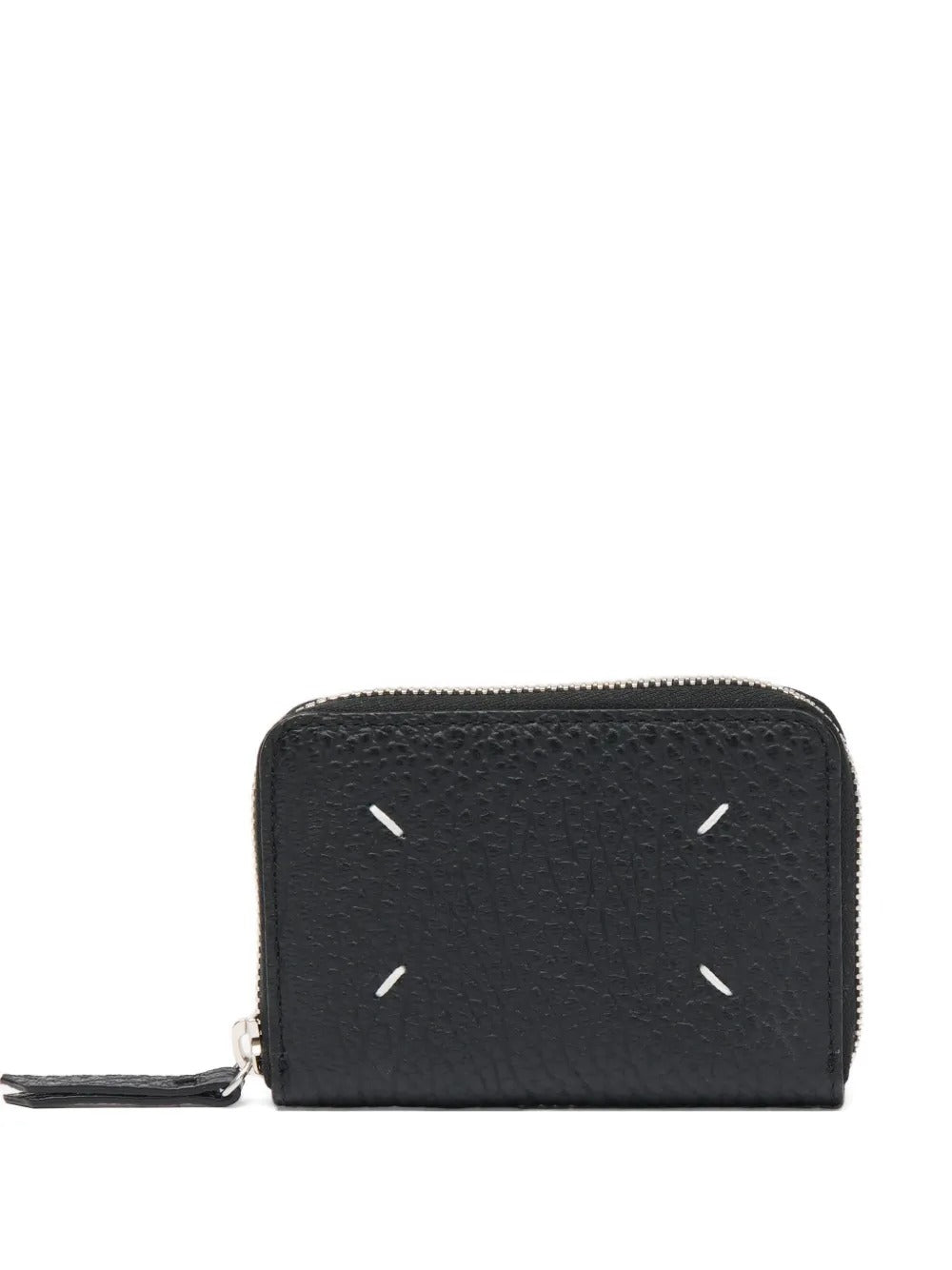 MAISON MARGIELA-COIN HOLDER ZIP AROUND WITH KEYRING-
