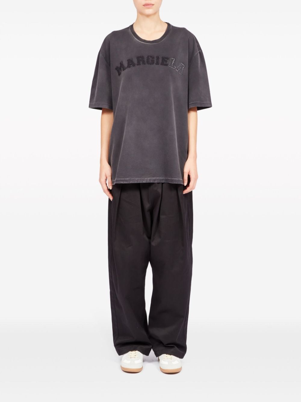 MAISON MARGIELA-COLLEGE LOGO T-SHIRT-