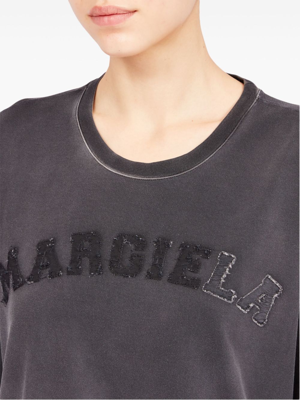 MAISON MARGIELA-COLLEGE LOGO T-SHIRT-