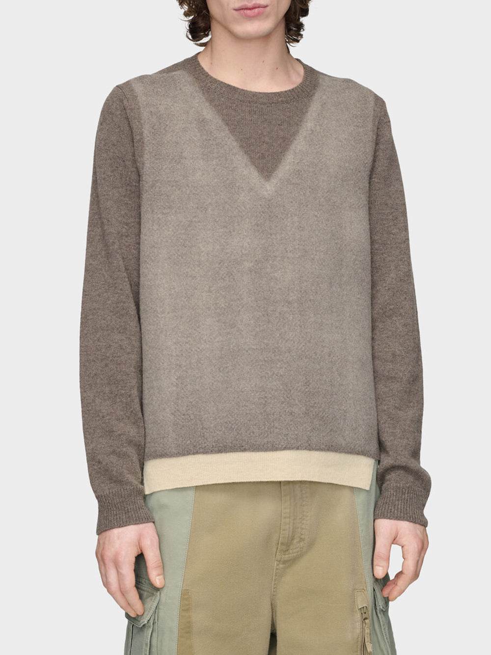 MAISON MARGIELA-FUSED KNIT SWEATER-