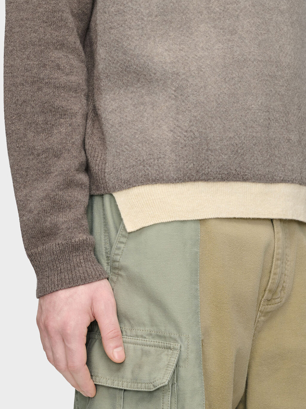 MAISON MARGIELA-FUSED KNIT SWEATER-