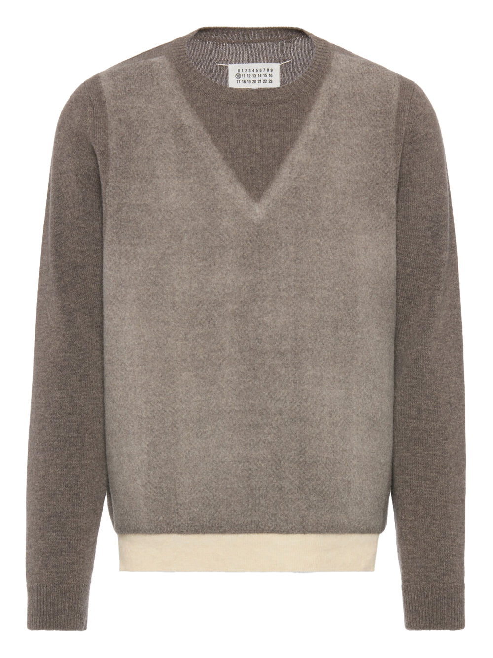 MAISON MARGIELA-FUSED KNIT SWEATER-