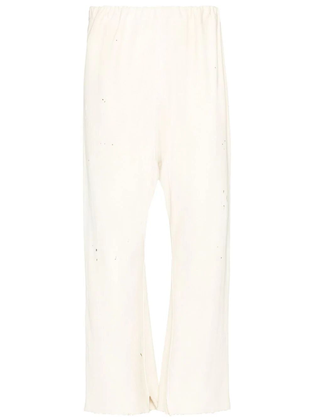 MAISON MARGIELA-CROPPED COTTON TROUSERS-S50KA0641S25570 102