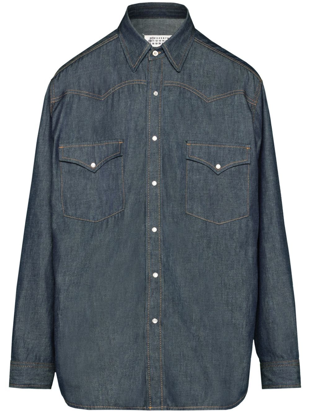 MAISON MARGIELA-DENIM TRUCKER L/S SHIRT-S50DT0015S30881 615