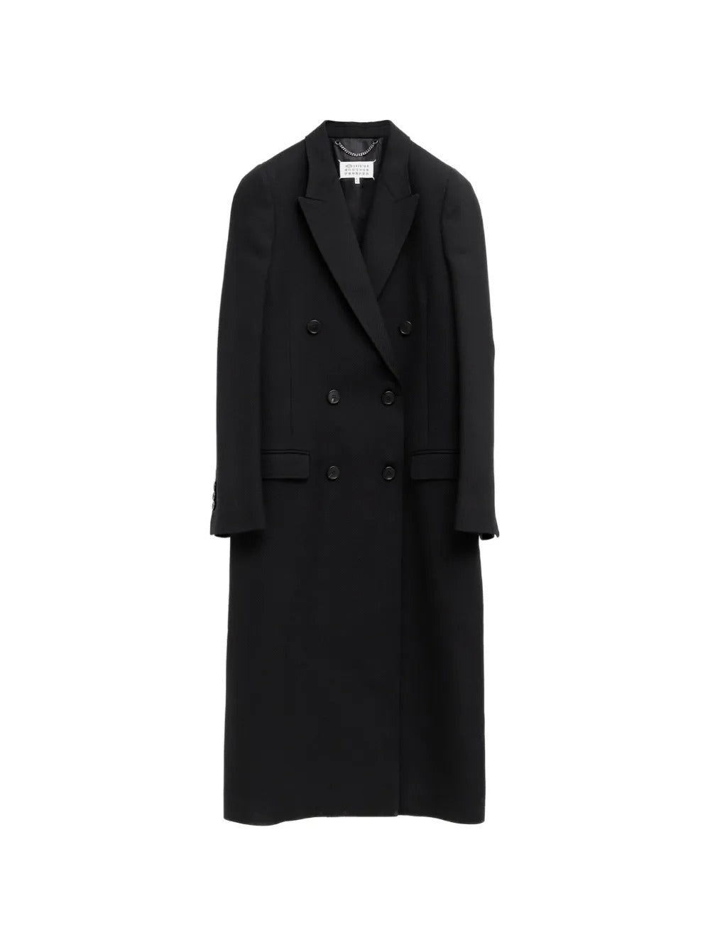 MAISON MARGIELA-DOUBLE BREASTED COAT-