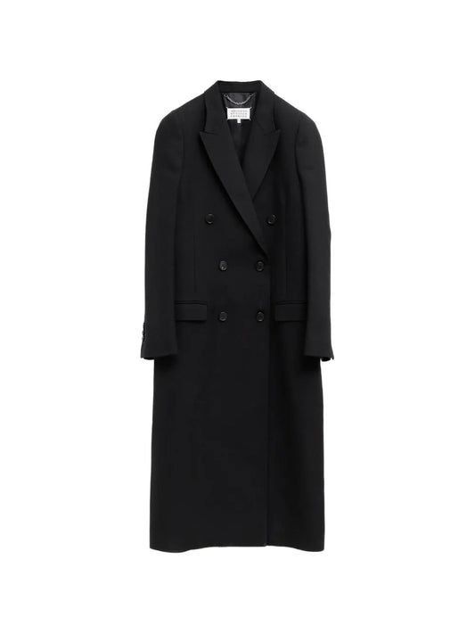 MAISON MARGIELA-DOUBLE BREASTED COAT-