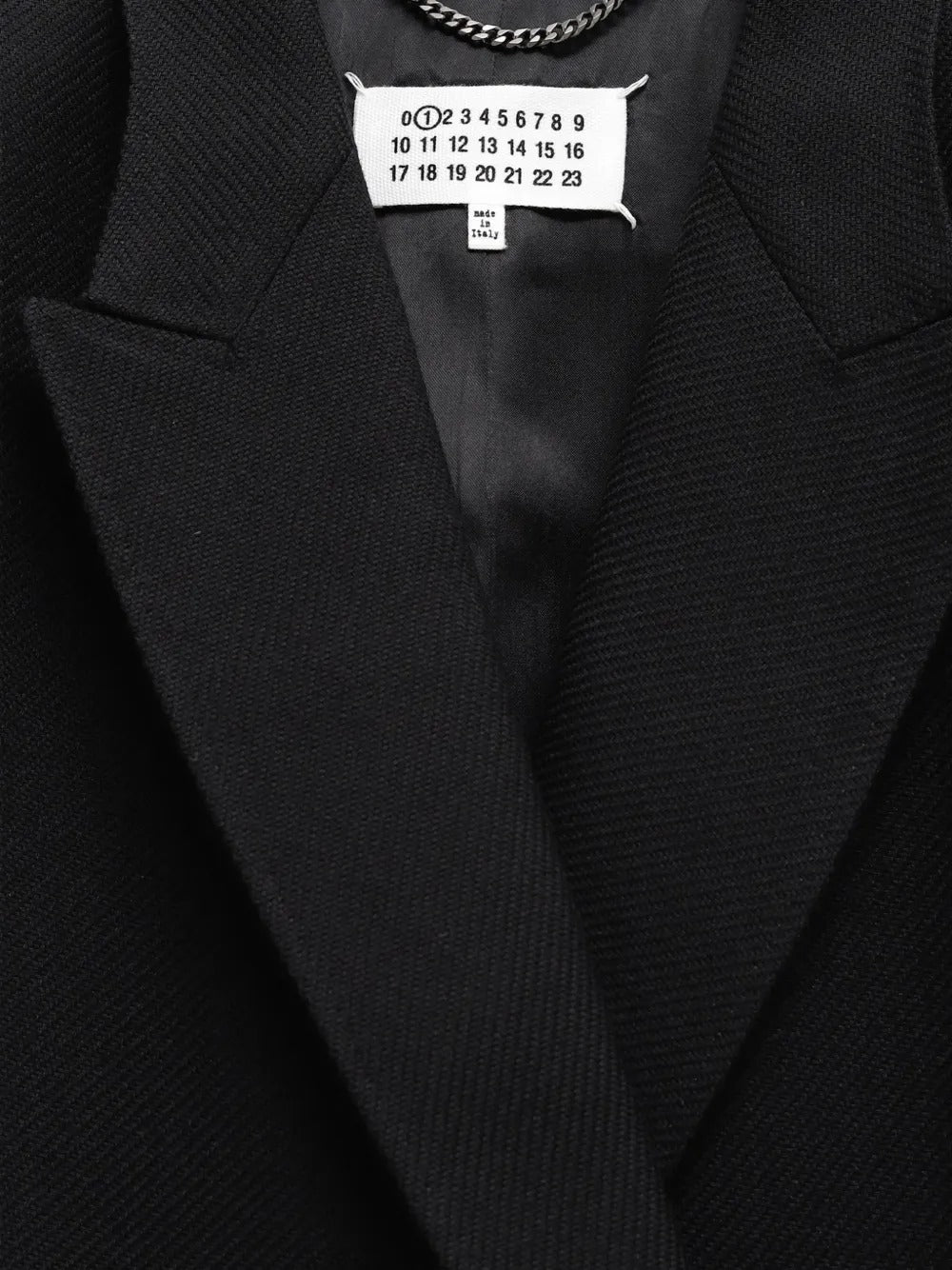 MAISON MARGIELA-DOUBLE BREASTED COAT-