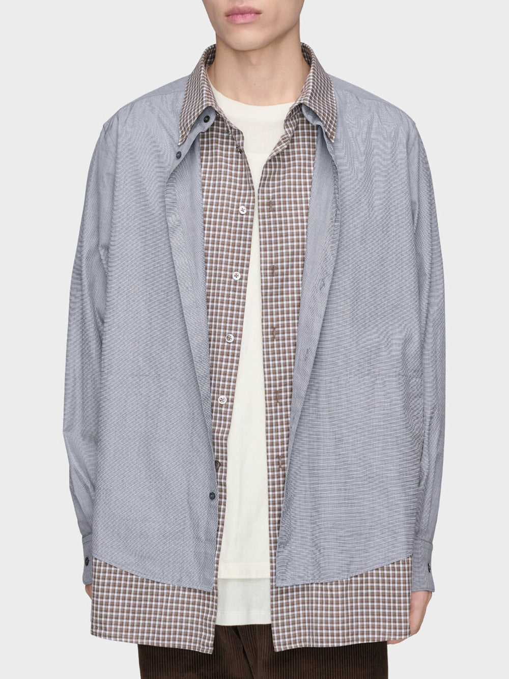 MAISON MARGIELA-DOUBLE SHIRT-